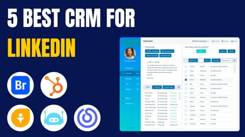 5 Best CRM for Linkedin 2025 (Full Software Demo)